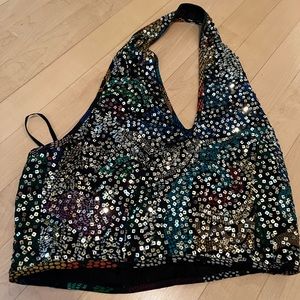 Anthropologie Glitter Halter